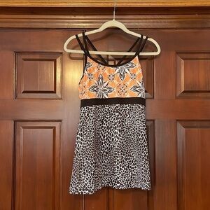 Prana crisscross tank top size large